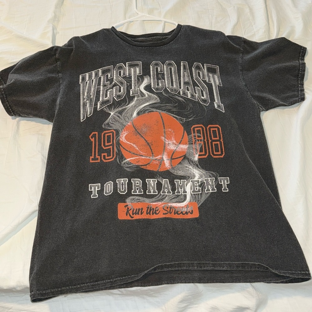 Black Graphic T shirt